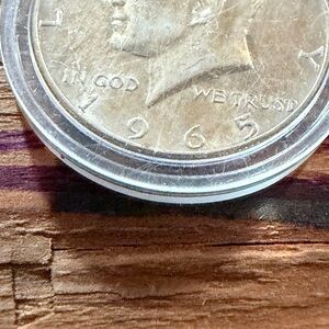 Mint condition silver half a dollar